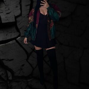 American Vintage Multicolor 90s Bomber Jacket